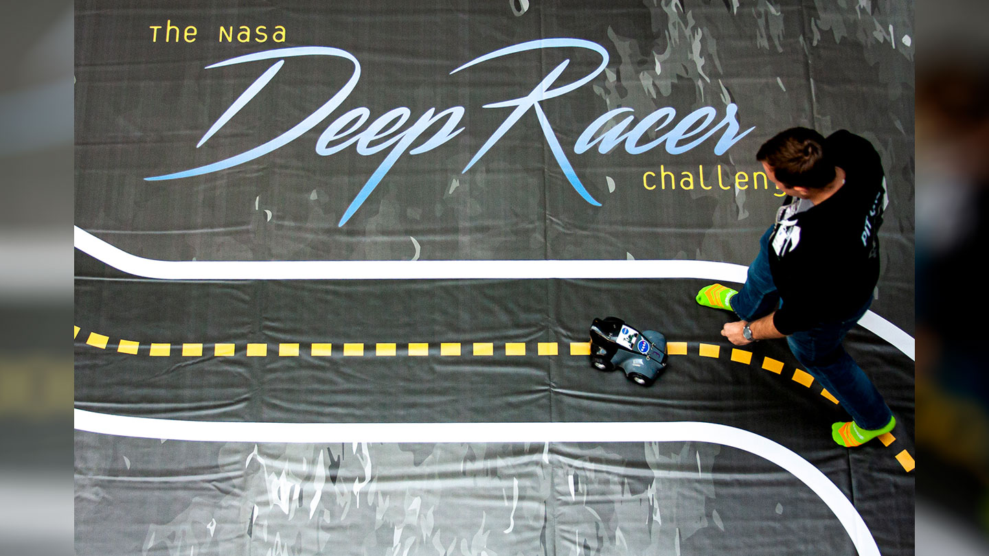 KBR teamed with NASA and Amazon to successfully stage the “DeepRacer” event this August. 
