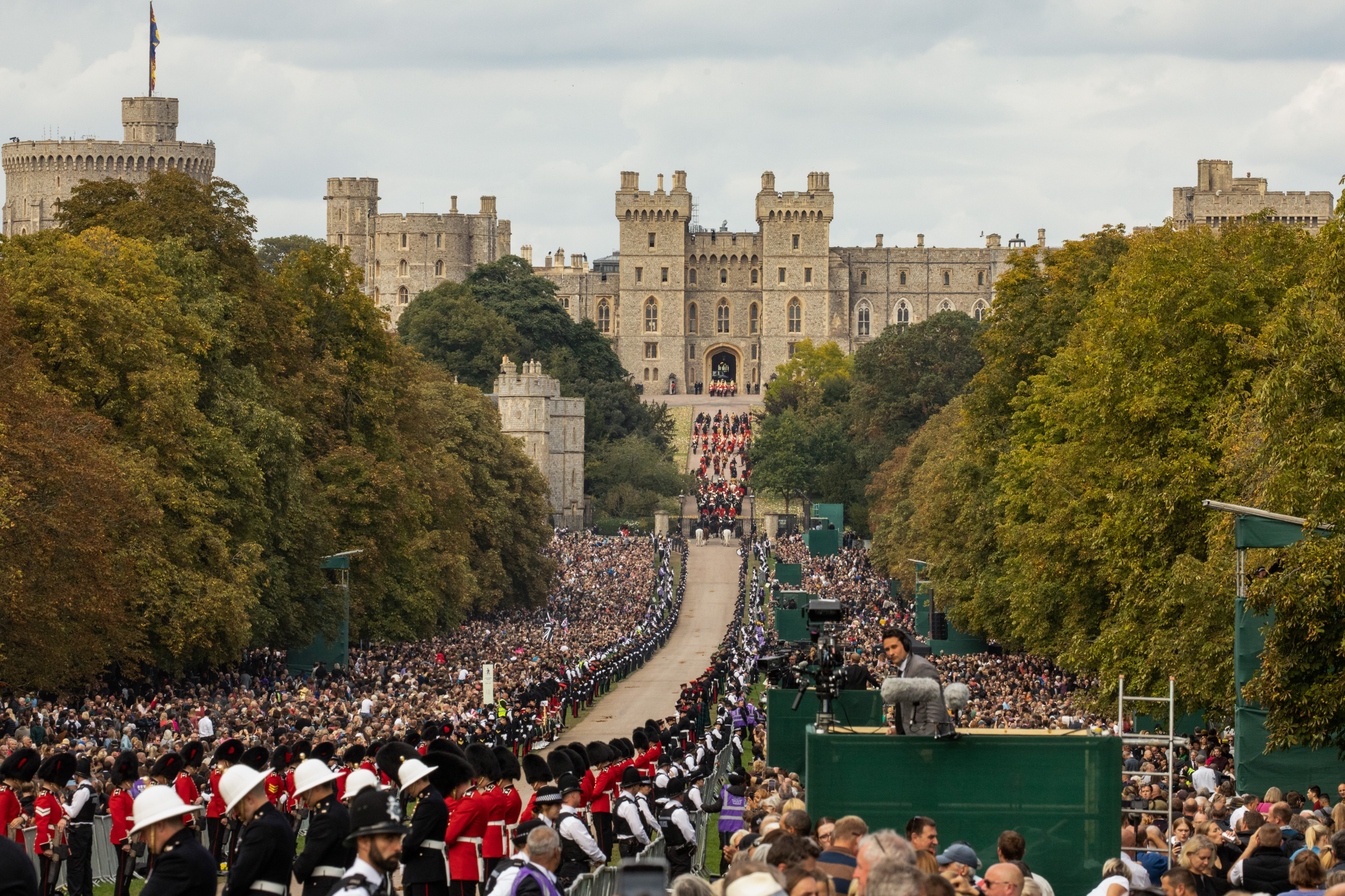 The Queen's funeral at Windsor Castle