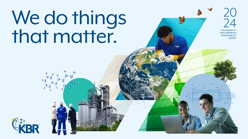 KBR Sustainability and Corporate Responsibility Report 2024 Cover