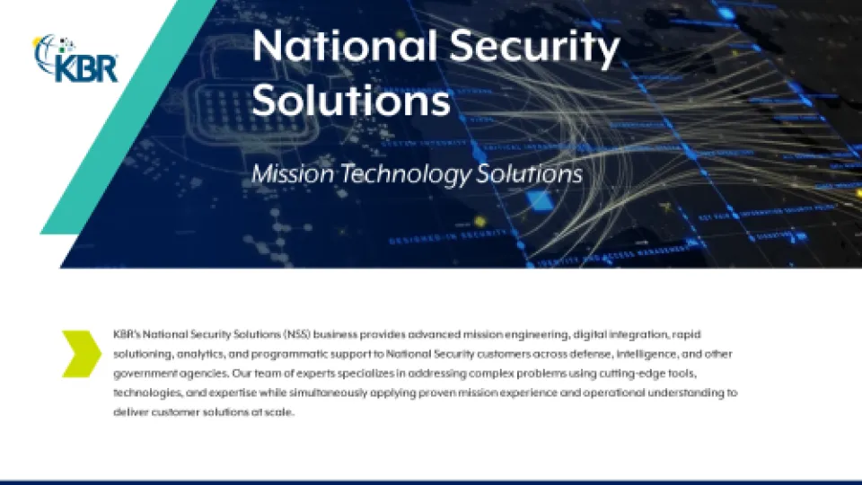 National Security Solutions
