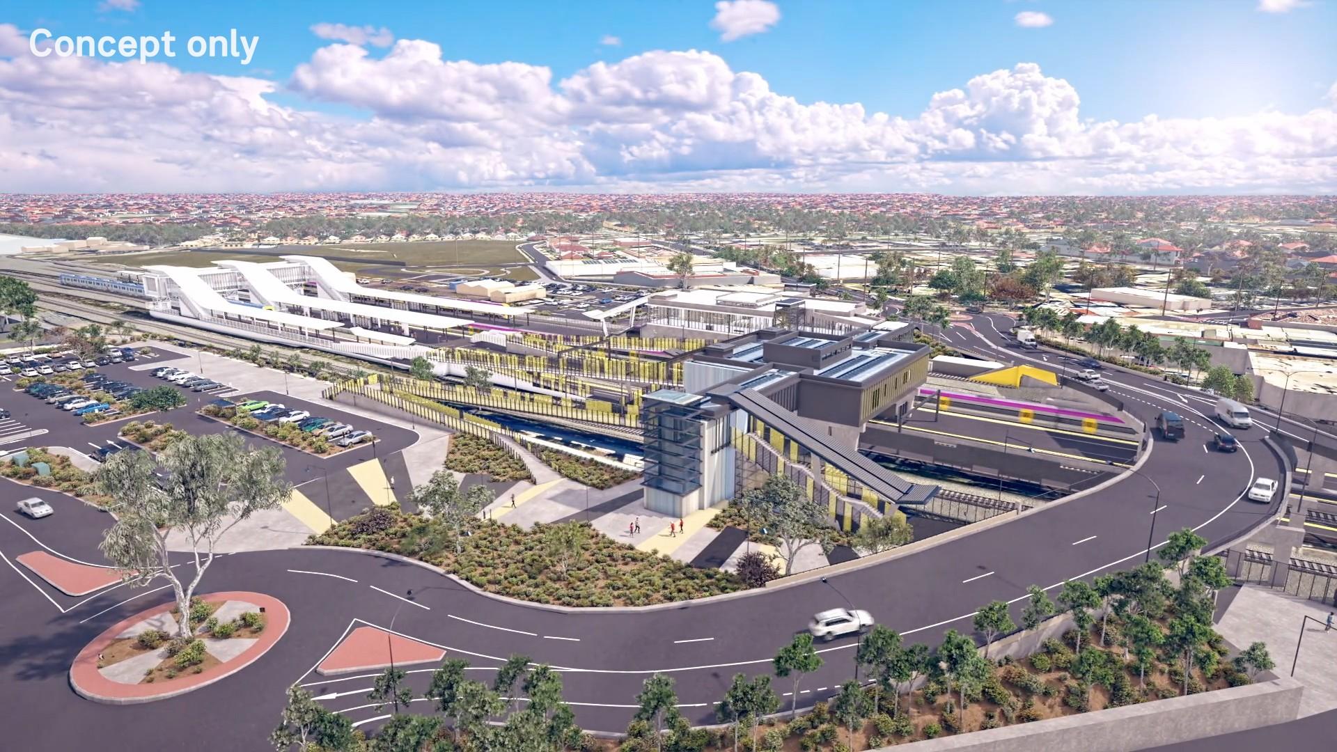melbourne airport rail